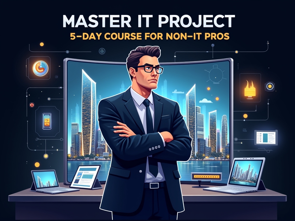 IT Essentials for Non-IT Project Managers: 5-Day Bootcamp - Training Course