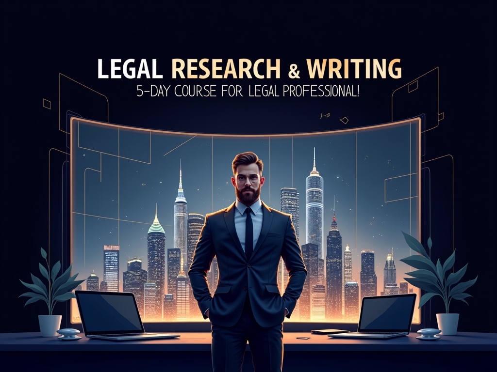 Mastering Legal Research and Writing: A 5-Day Intensive - Training Course