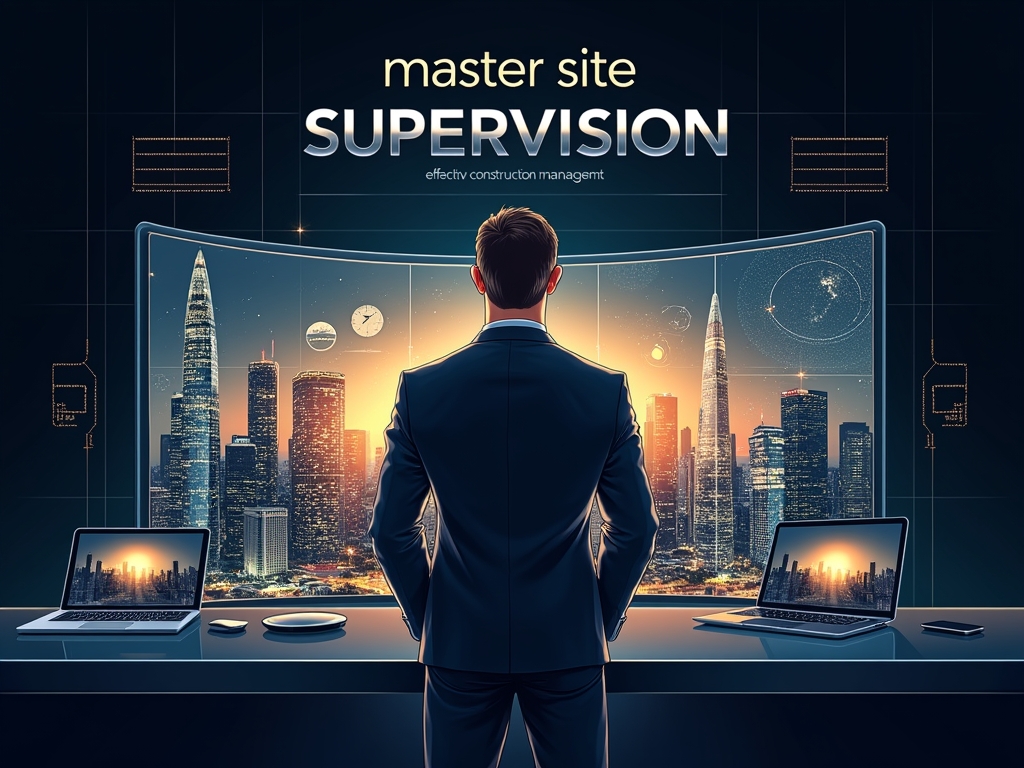 Site Supervision and Management: Leading Construction Projects - Training Course